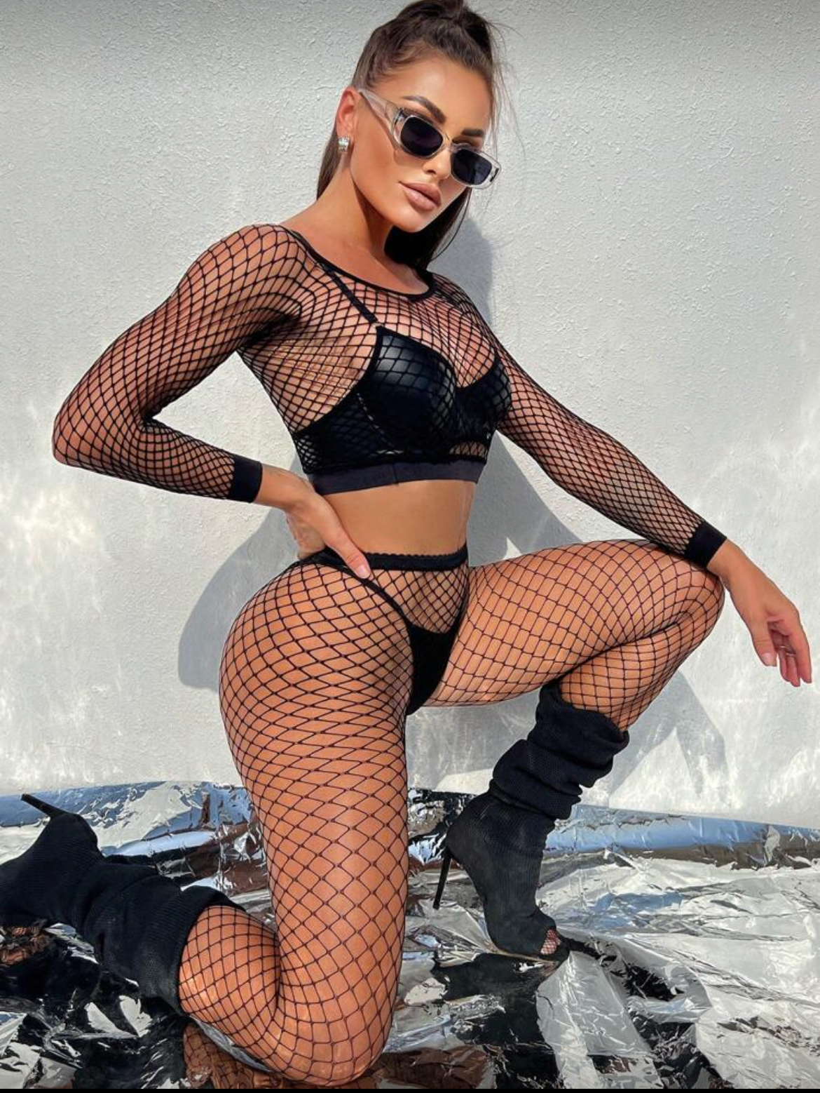 Malla cuerpo completo 2 piezas