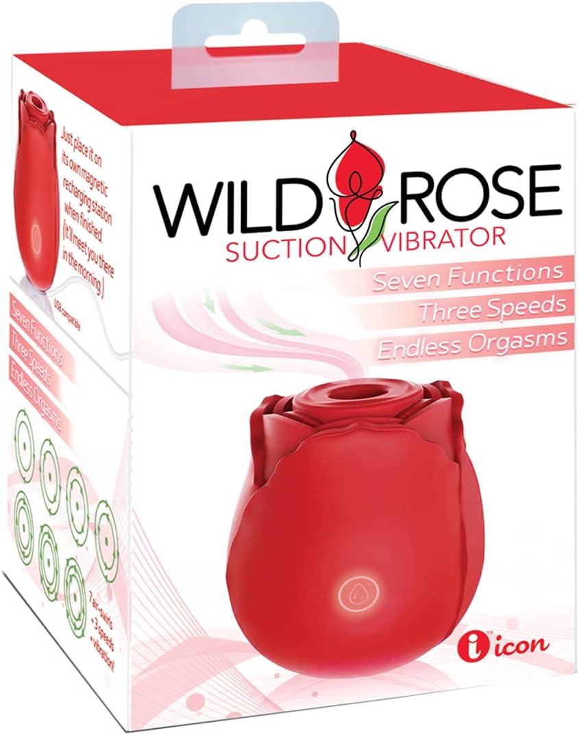 Wild Rose Suction Vibrator