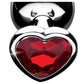 Heart Red Tapón anal