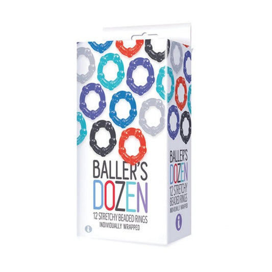The 9's - Baller Dozen Beaded Cock Ring